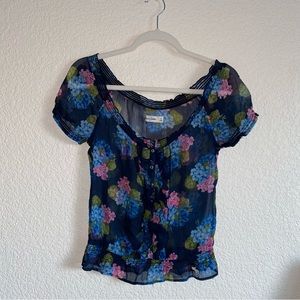Abercrombie Floral Top
